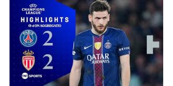 Paris Saint-Germain 2-2 AS Monaco